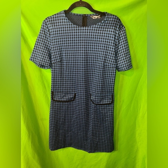 Allegra K Dresses & Skirts - NWT Allegra K Blue Checkered Women's Dress size Medium